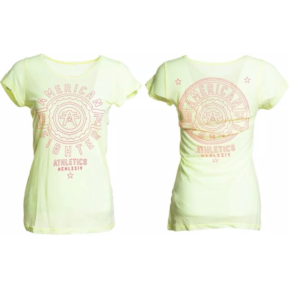 AMERICAN FIGHTER Women's T-Shirt S/S FAIR GROVE - Picture 7 of 7